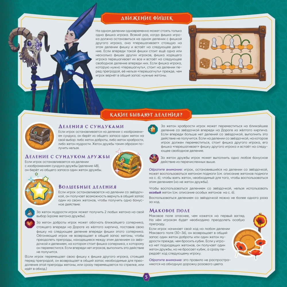 Board game - The Wizard of the Emerald City. Great Journey